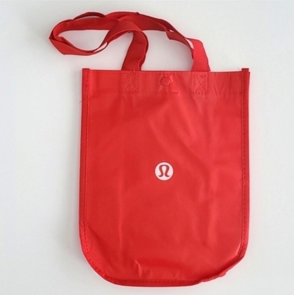 Lululemon 3 Reusable Totes Caryall Red  Black Be all in - Picture 7 of 9